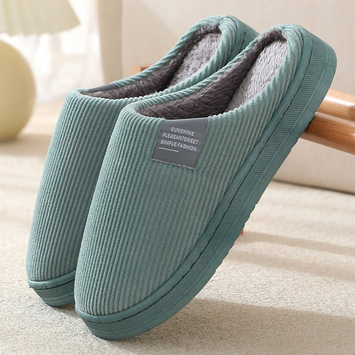 MINIMALIST WARMIES SLIPPERS BEDROOM SLIPPERS_CWSHS0265