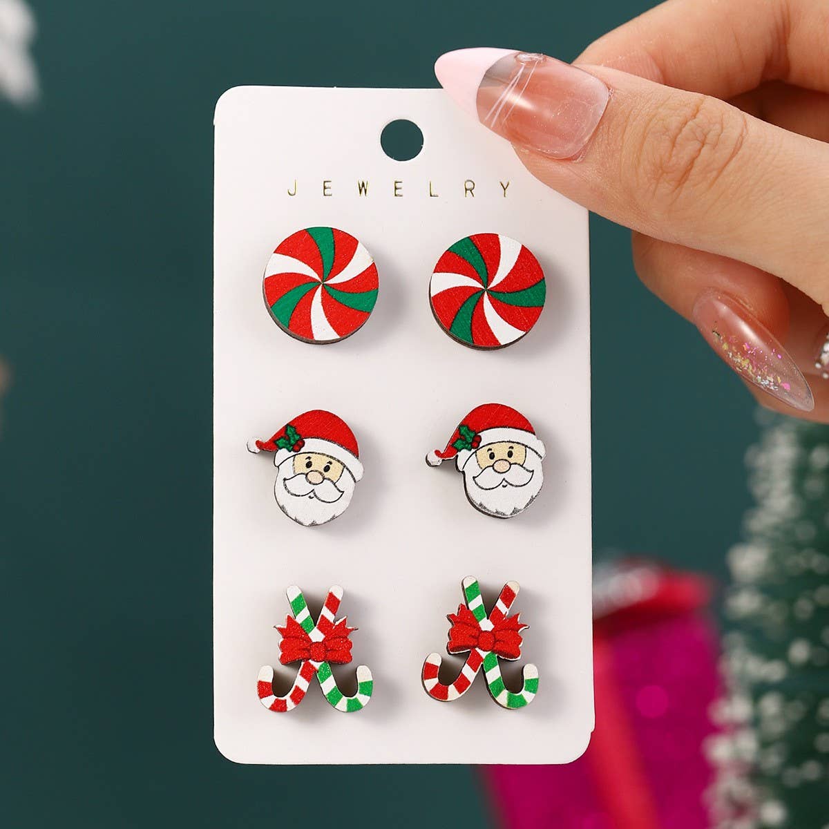 CHRISTMAS EARRINGS NEW ARRIVAL ELK EARRINGS SET_CWMM2616