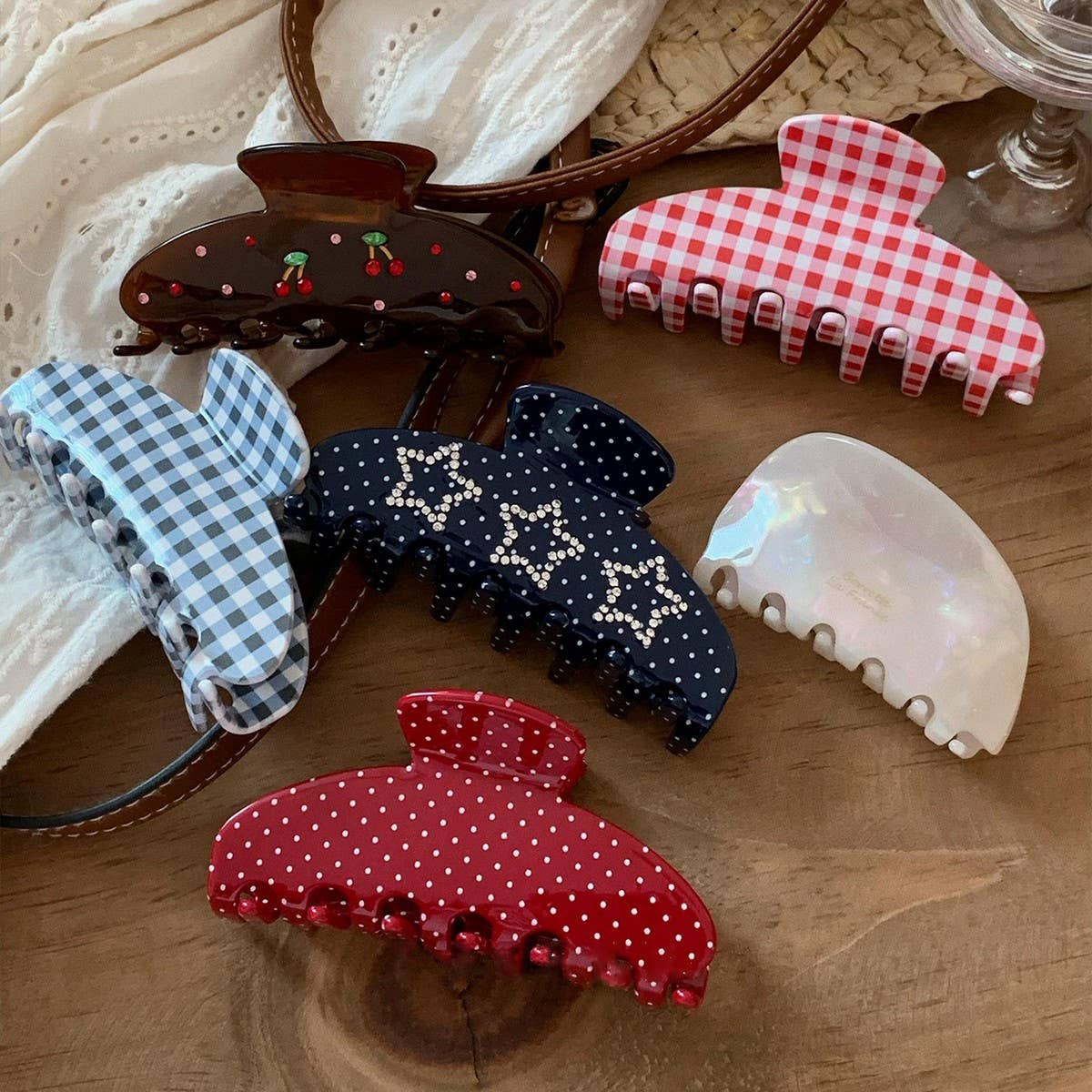 Leopard Bow Banana Clip Retro Hair Accessory_Cwaha07896