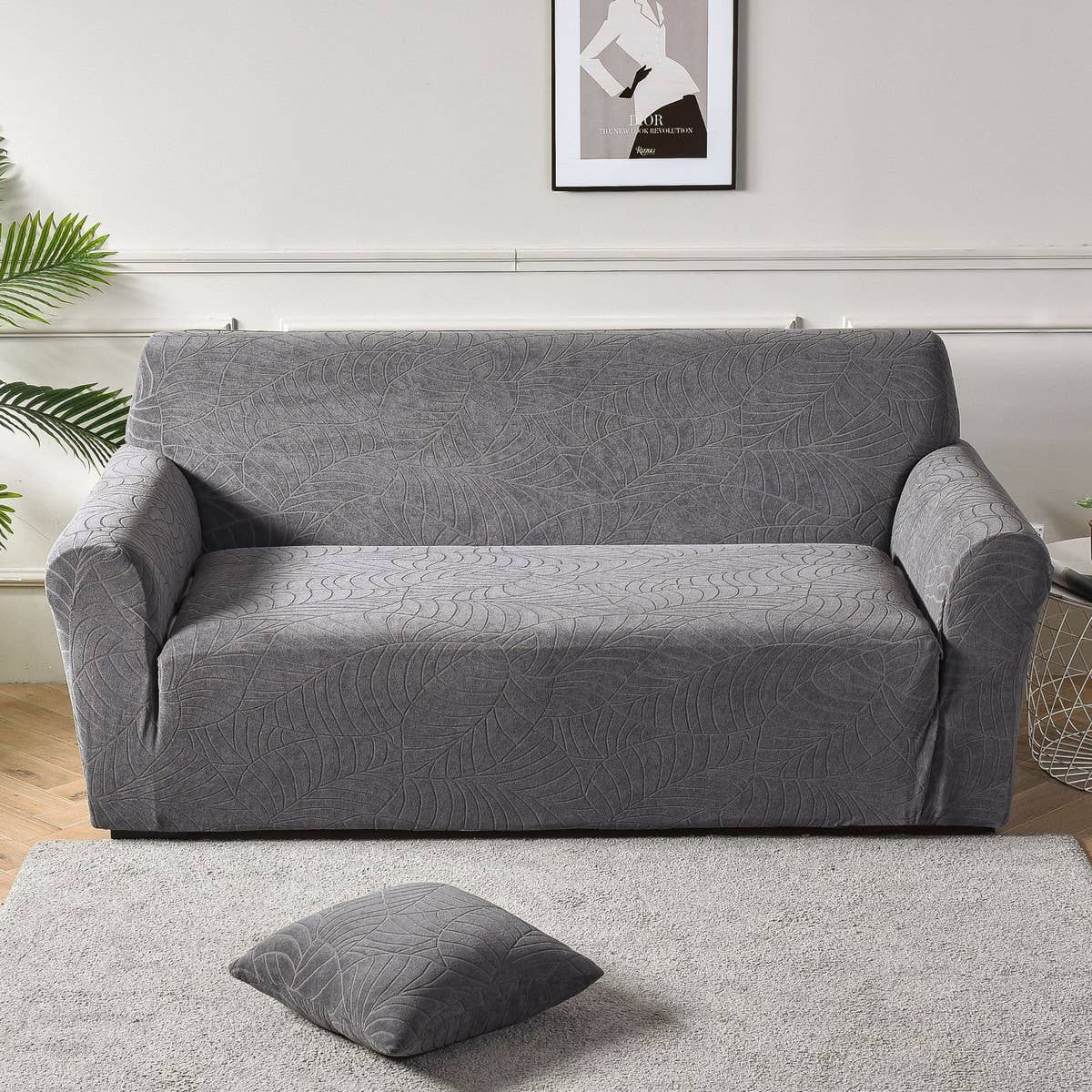 Waterproof Jacquard Sofa Cover, Thick Stretchy_Cwmm8311