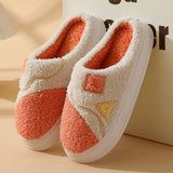 LEISURE NON SLIP SPLICING COTTON SLIPPERS_CWSHS0323
