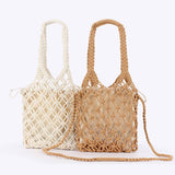 CROSSBODY BAGS BEACH BAGS TOTES WITH MESH_CWAB4678