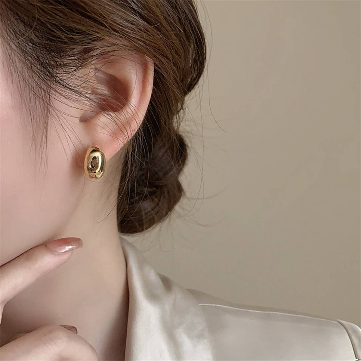 SIMPLE NICHE DESIGN METAL EARRINGS FOR WOMEN_CWAJE3125