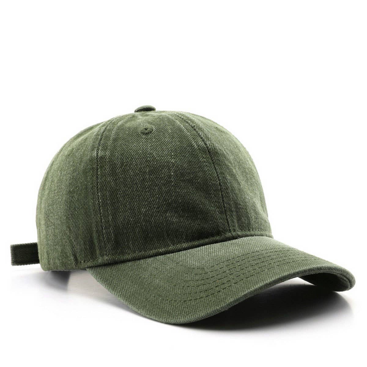 AUTUMN WINTER WASHED DENIM BASEBALL CAP UNISEX_CWAH2824