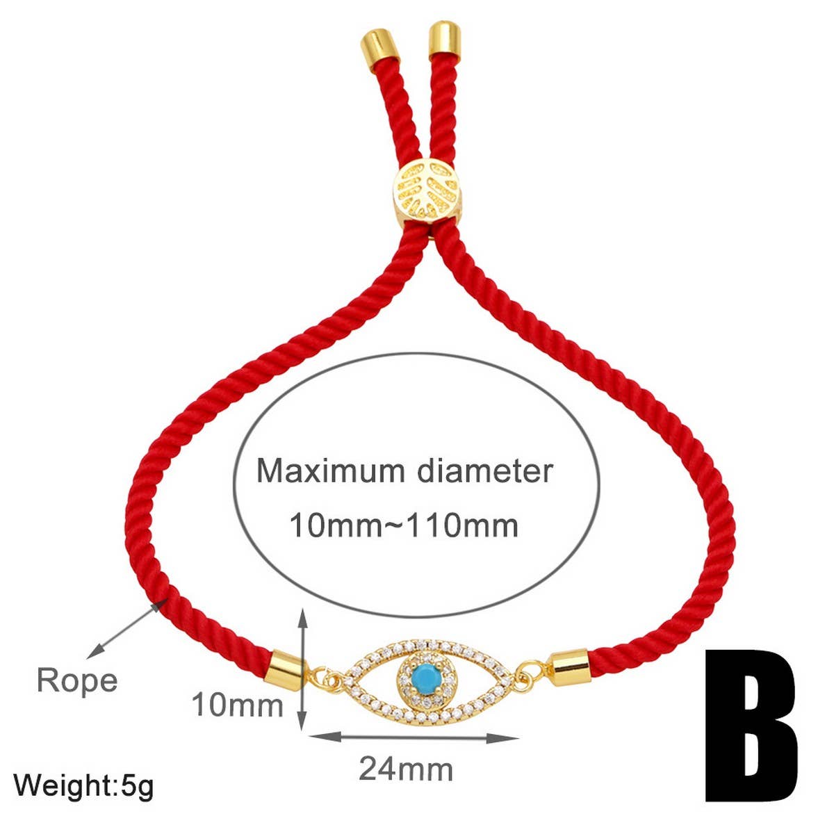 DEVILS EYE SET DIAMOND PEARL BRACELET_CWAJE0923