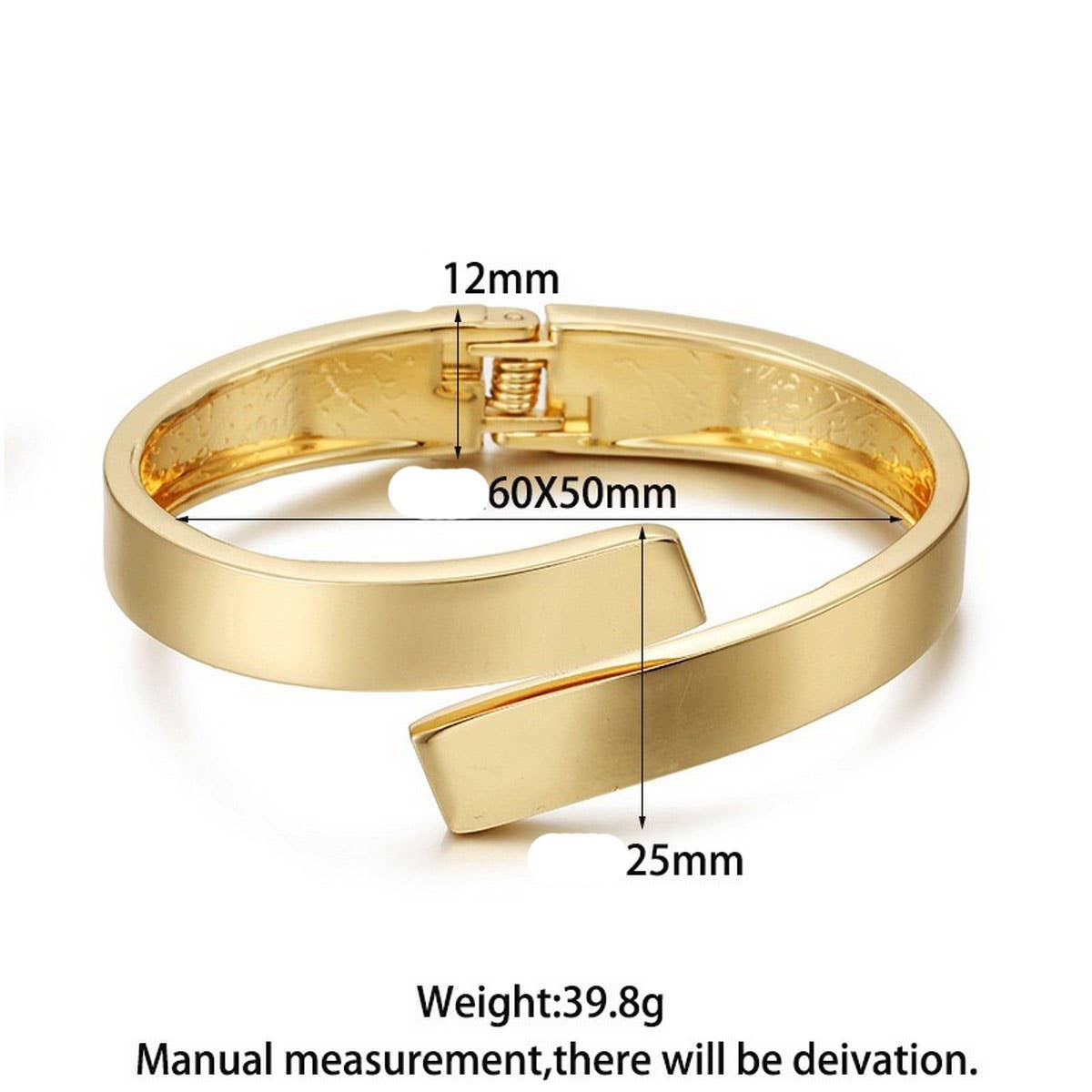 FASHIONABLE HIGH GRADE ALLOY OPEN BRACELET_CWMM3112