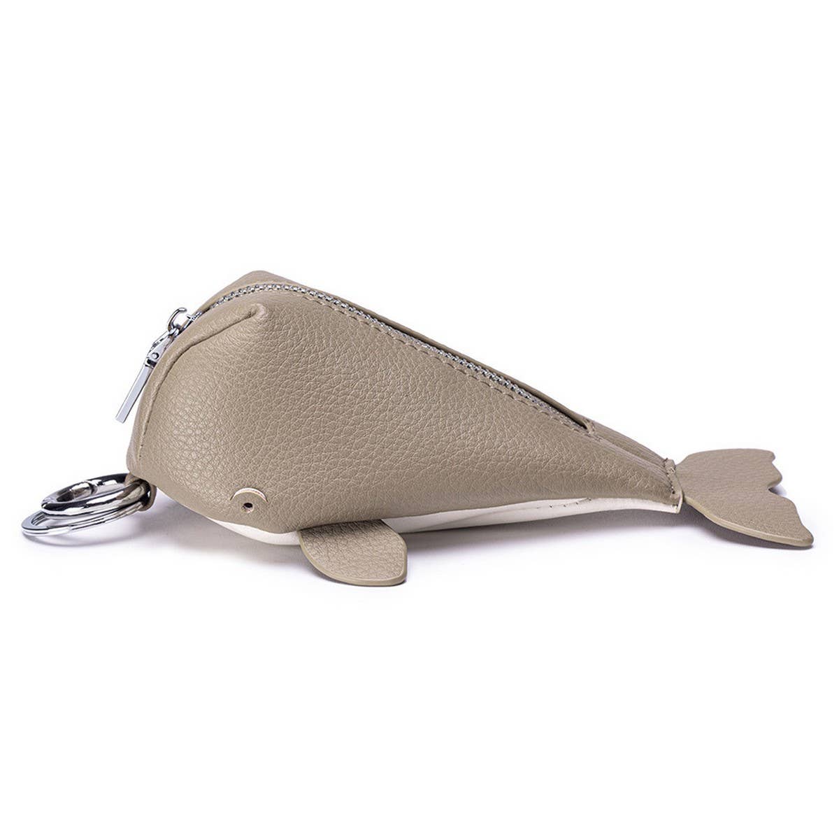 Whale Shaped Portable Leather Key Wallet_Cuab00368