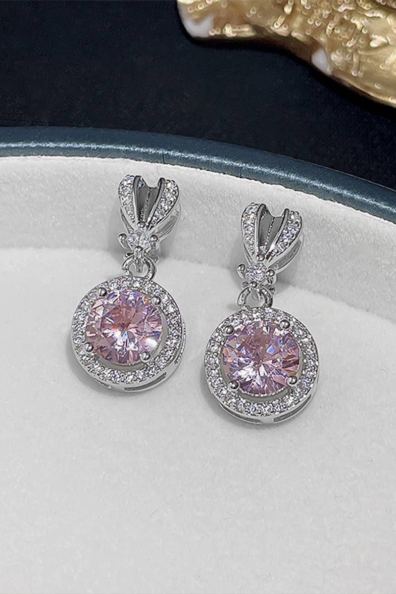 BEADS DECKED ROUND DANGLE EARRINGS_CWAJE0319