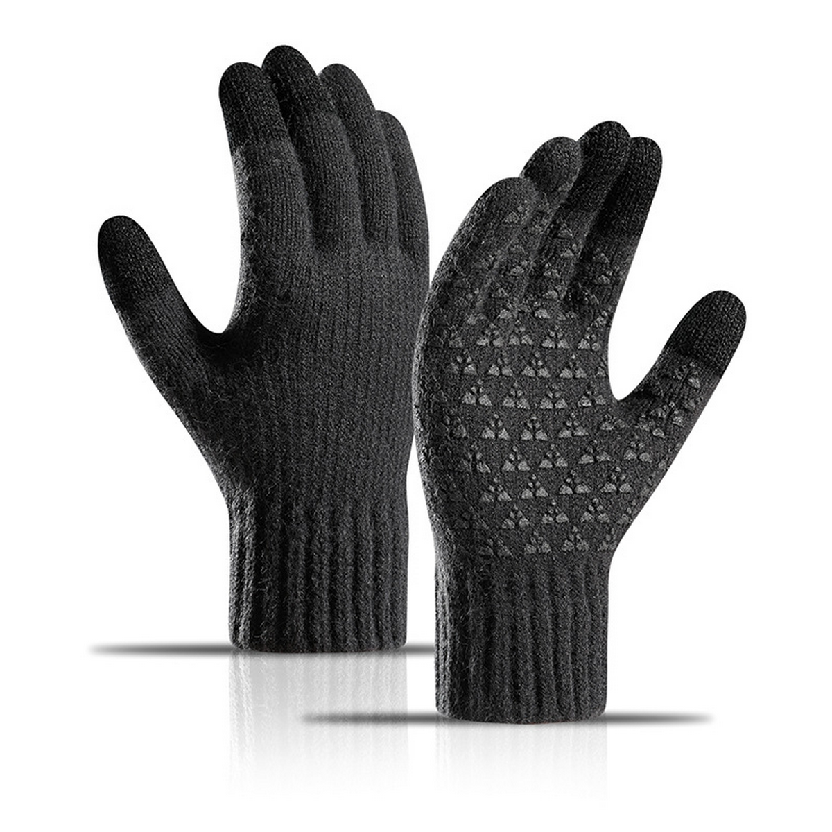 MEN S WINTER ALPACA WOOL KNIT TOUCHSCREEN GLOVES_CWAG0522