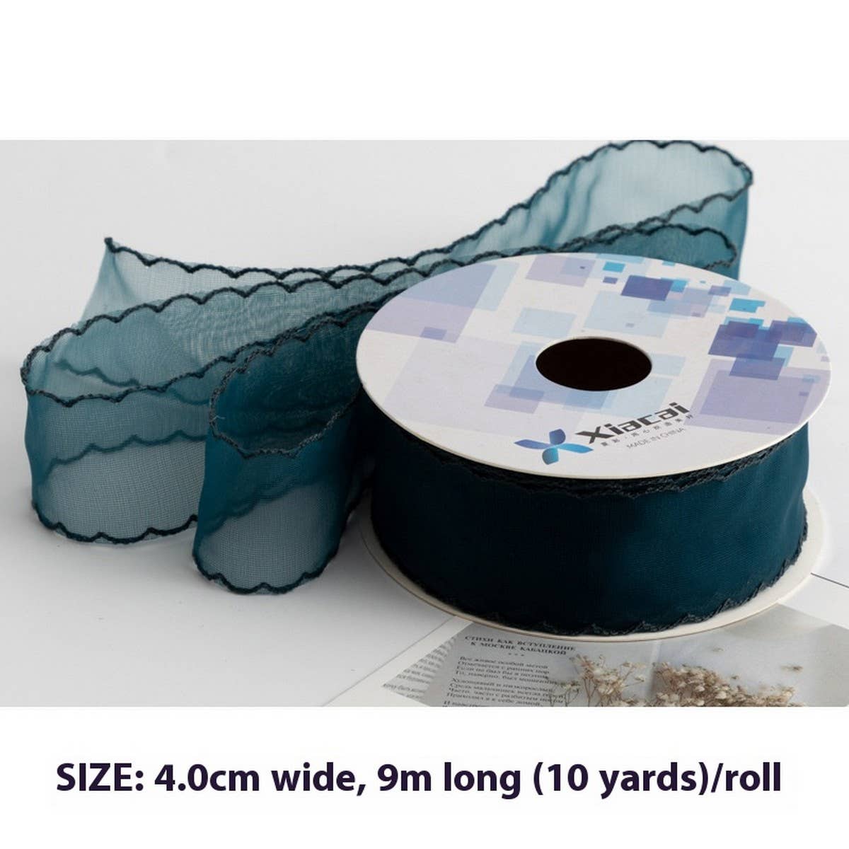 CURVED LACE HANDMADE MATERIALS DIY RIBBON_CWMM5791