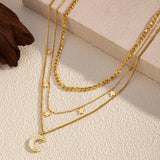 Versatilegeometric Ot Buckle Heart-Shape Necklace_Cwaje05671