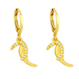 CUTE LITTLE BEE ZIRCON EARRINGS_CWAJE1014