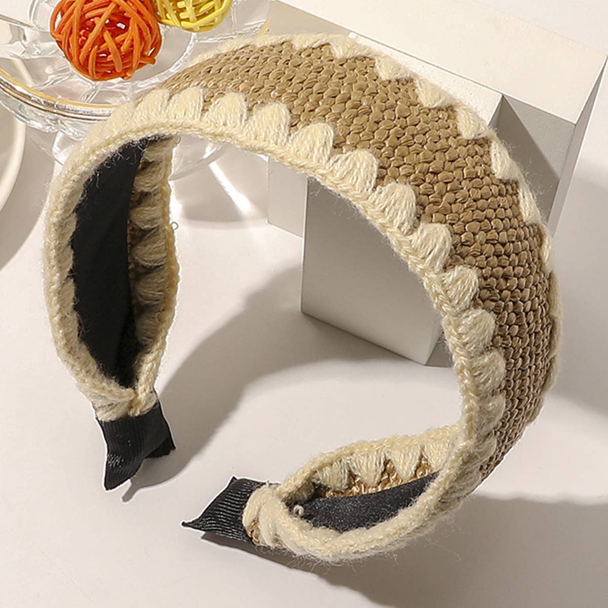 FASHION WOVEN DECORATIVE HAIR HOOP_CWAHA0228