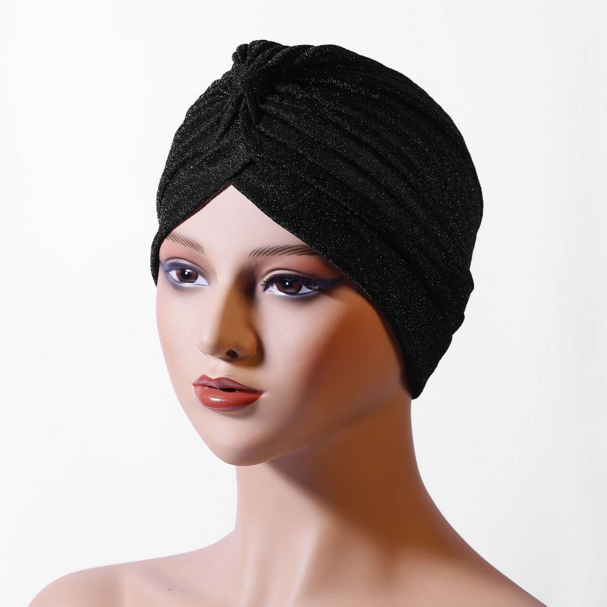 CLASSIC GOLD SHINY POLYESTER HEADBAND_CWASC2448