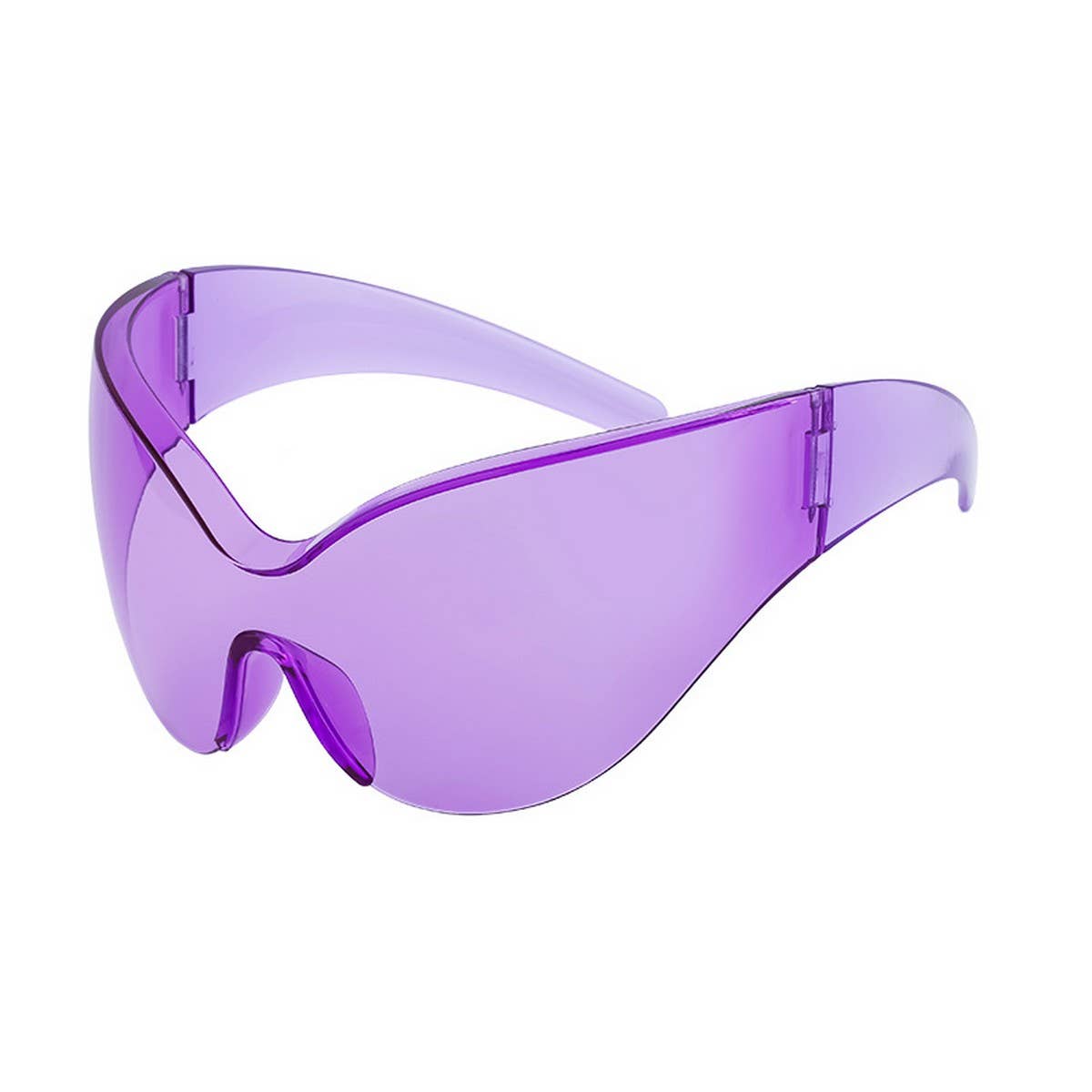 ONE PIECE LARGE FRAME SPORTS SUNGLASSES_CWASG0744