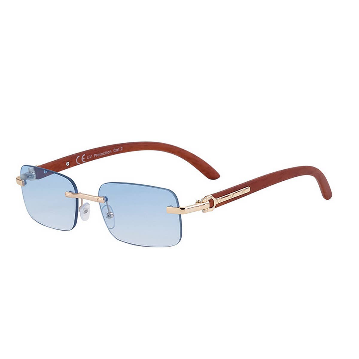RETRO SMALL FRAME RIMLESS SUNGLASSES_CWASG0671