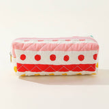 STRIPED POLKA DOT PORTABLE CUTE COSMETIC BAG_CWAB1043