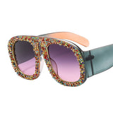 LUXURY DIAMOND STUDDED LARGE FRAME SUNGLASSES_CWASG0868