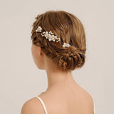 HANDMADE BRIDAL HAIR ACCESSORIES THREE PIECE SET_CWAHA2776