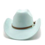 BELT BUCKLE WESTERN COWBOY HAT ADJUSTABLE BRIM_CWAH2532