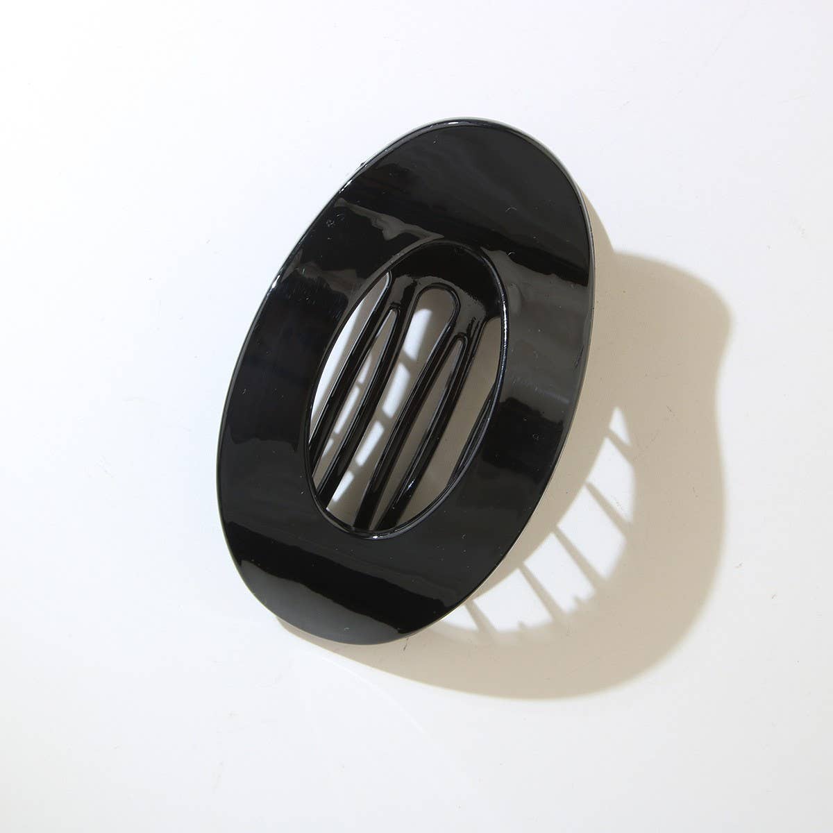 Cwaha07418_Large Oval Hair Claw Clip For Women Updo