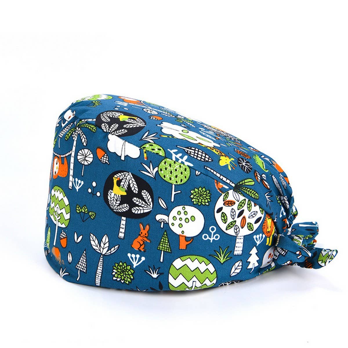 SURGICAL CAP PRINTED COTTON HAT NURSE CAP_CWAH3329