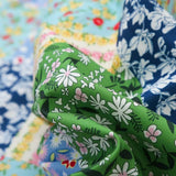 COLORBLOCK PRINT LAPEL QUILTED JACKET_CWASC2278