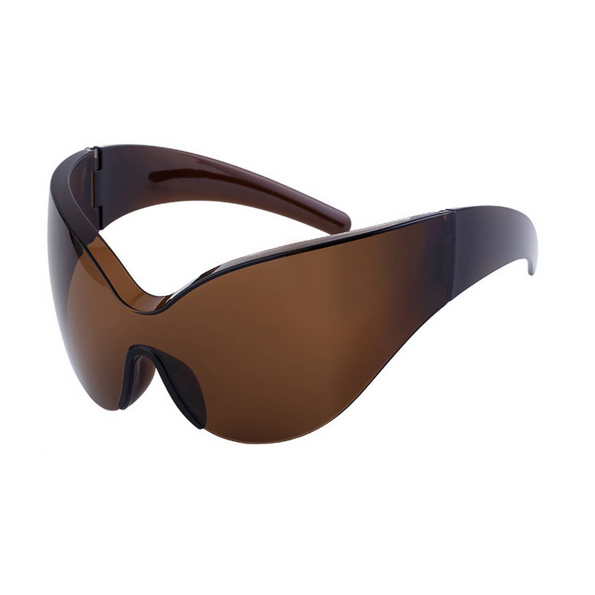 ONE PIECE LARGE FRAME SPORTS SUNGLASSES_CWASG0744