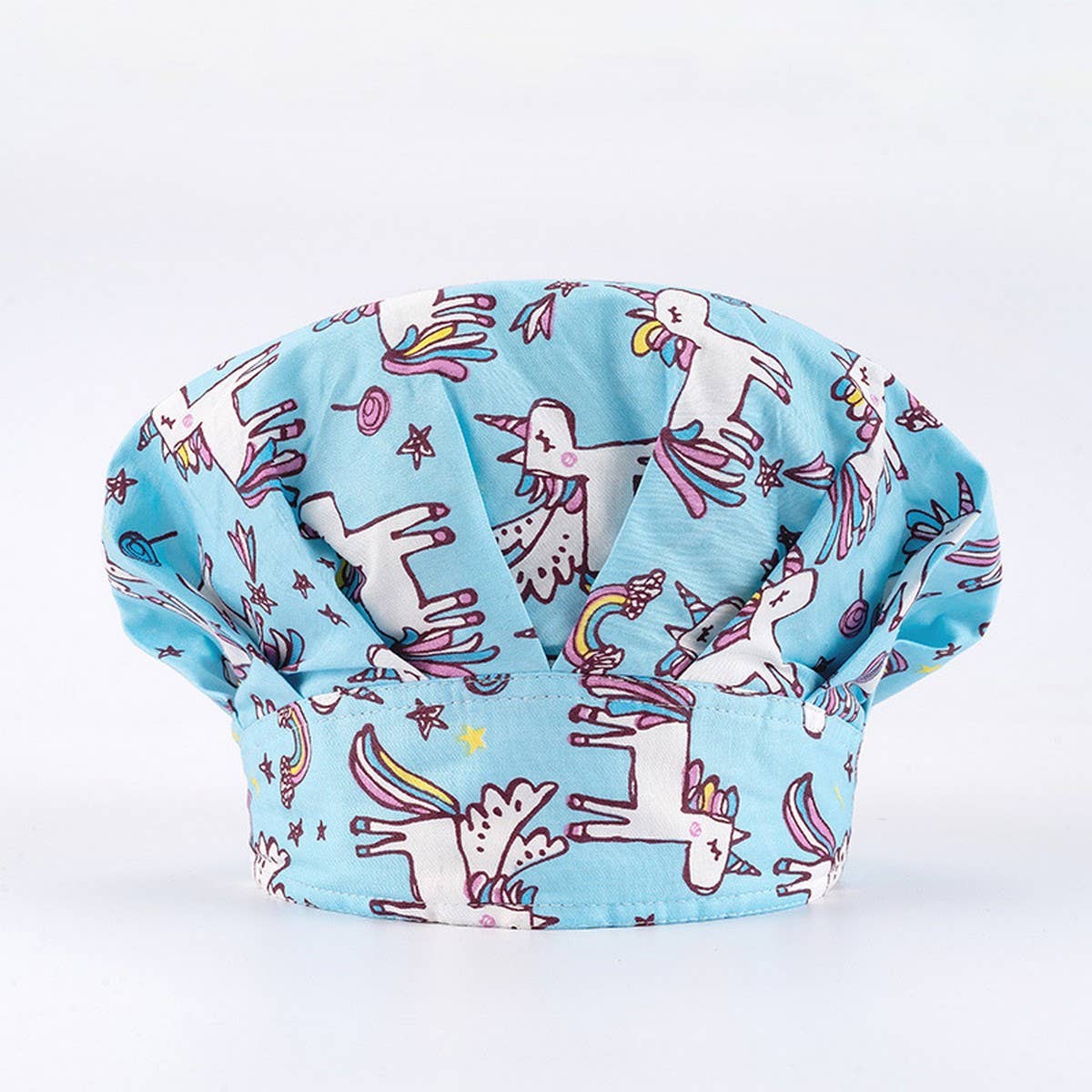 SURGICAL CAP MEDICAL PUFFY CAP PRINTED WORK CAP_CWAH3382
