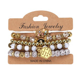 BOHEMIAN ELEPHANT LAYERED BRACELET_CWAJE2218