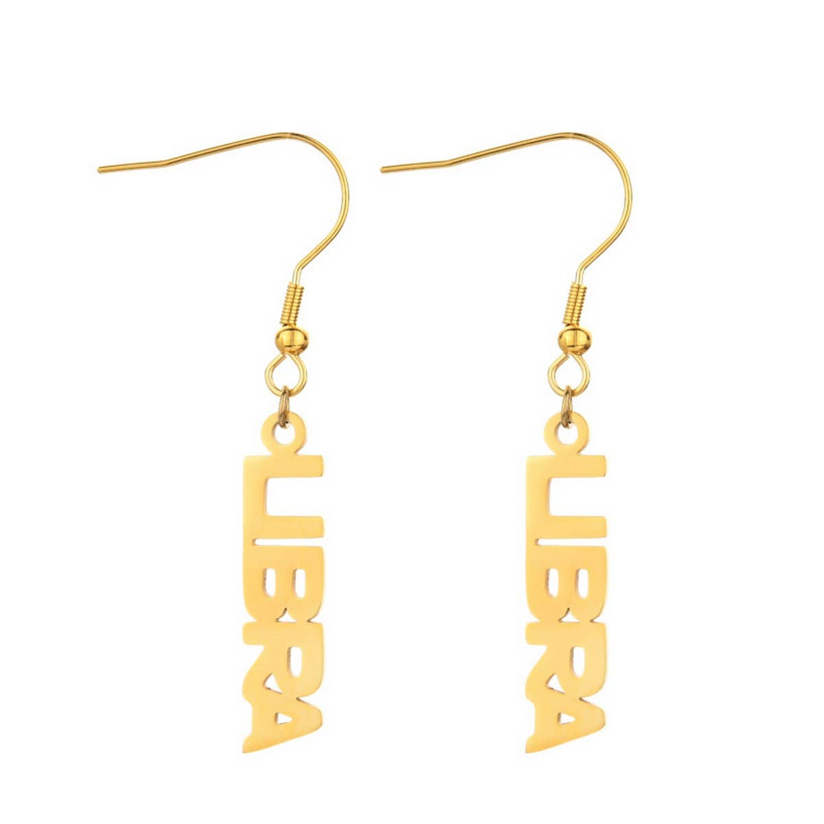 STAINLESS STEEL 12 CONSTELLATION LETTER PENDANT_CWMM2725