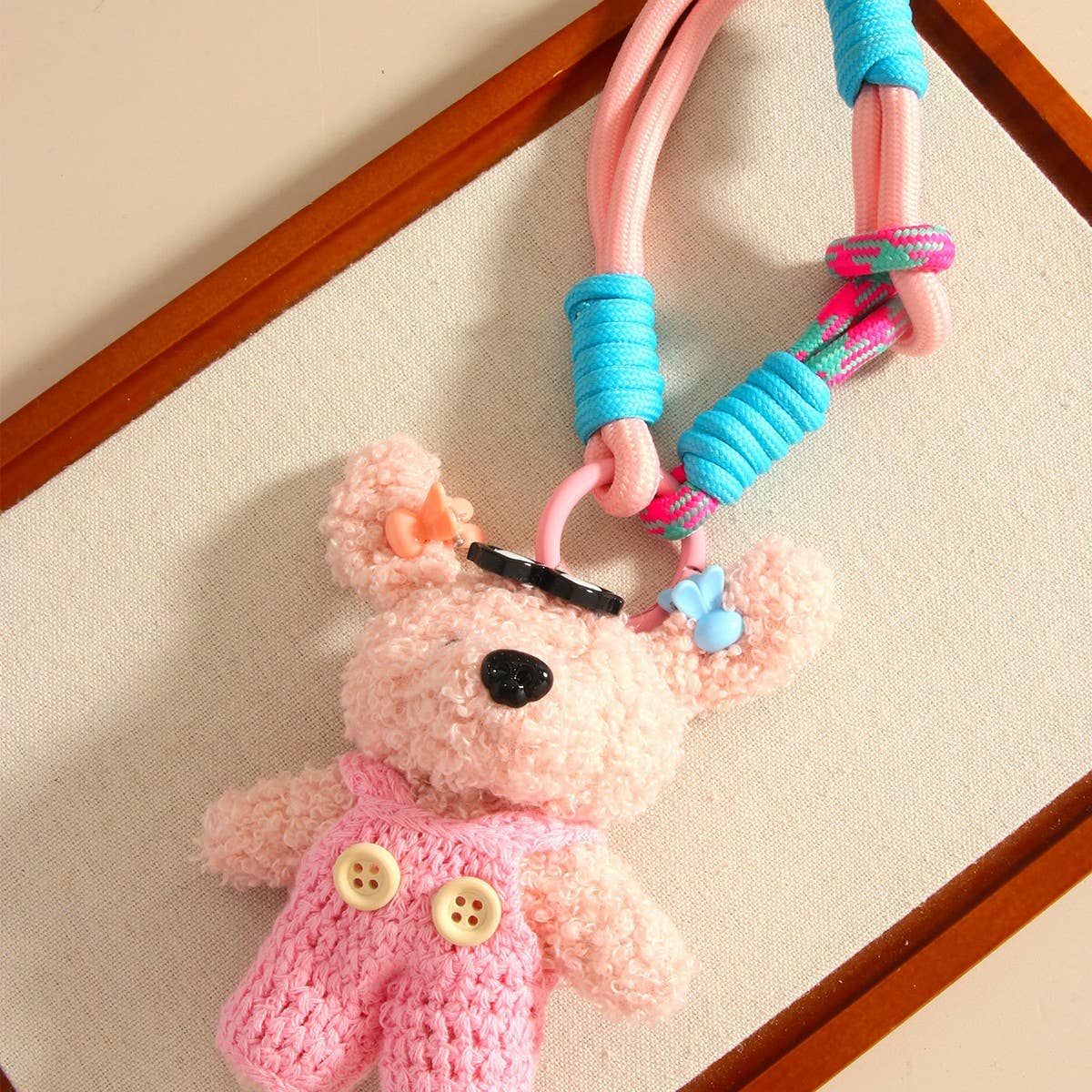 DOPAMINE PLUSH SWEATER DOLL KEYCHAIN BAG CHARM_CWMM7870