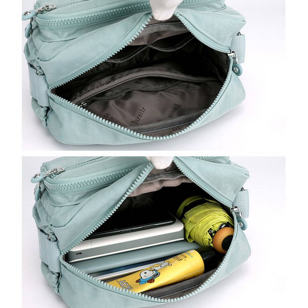 OXFORD CLOTH MINI NYLON SHOULDER CROSSBODY BAG_CWAB3530