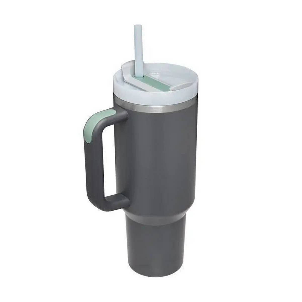40OZ INSULATED TUMBLER WITH HANDLE STRAW CAR CUP_CWMM7900
