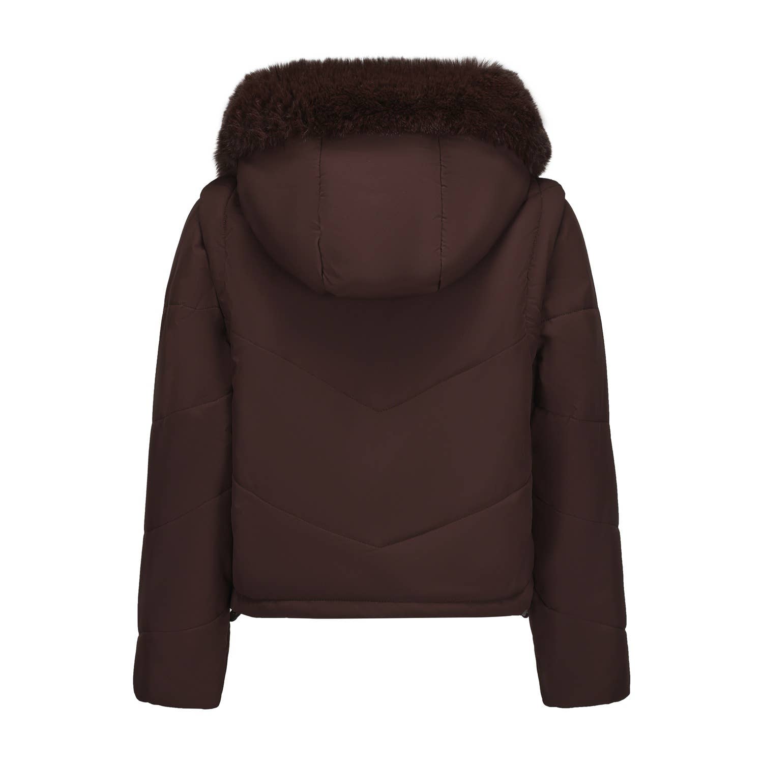 Two Detachable Cotton-Padded Jackets