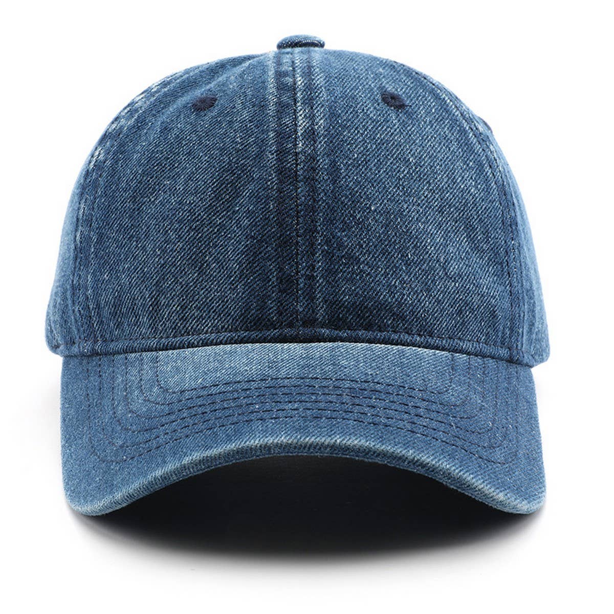 AUTUMN WINTER WASHED DENIM BASEBALL CAP UNISEX_CWAH2824