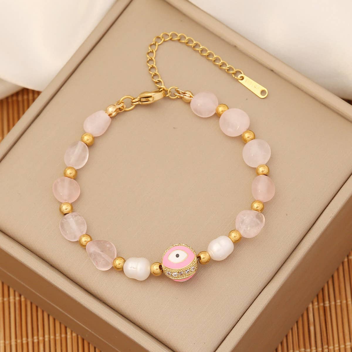 STYLISH AND SIMPLE NATURAL STONE BRACELET_CWAJE0641