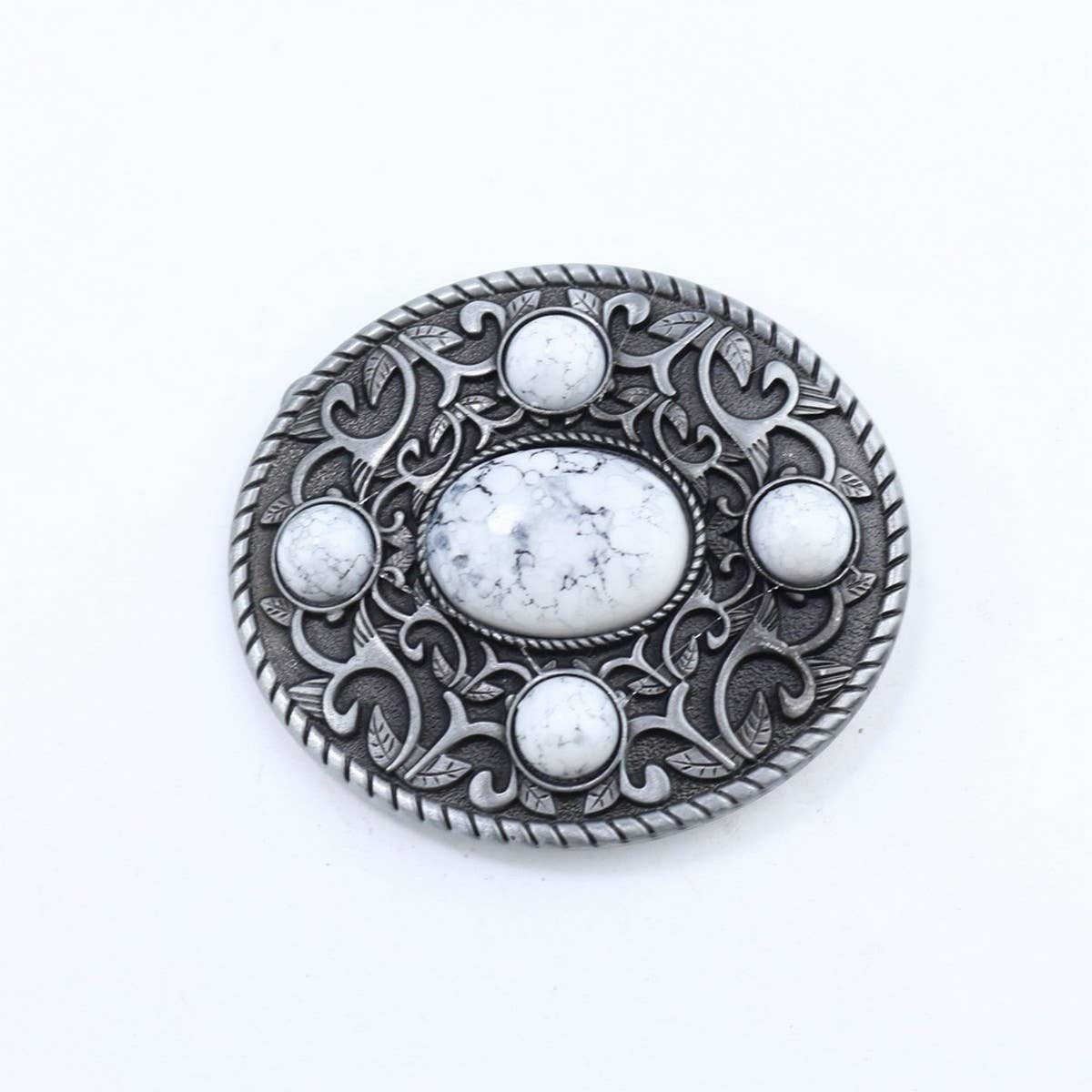 BOHEMIAN TURQUOISE VINTAGE BELT BUCKLE_CWABE0424