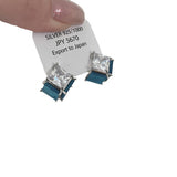 BLUE IMITATION ZIRCON EARRINGS_CWAJE1303