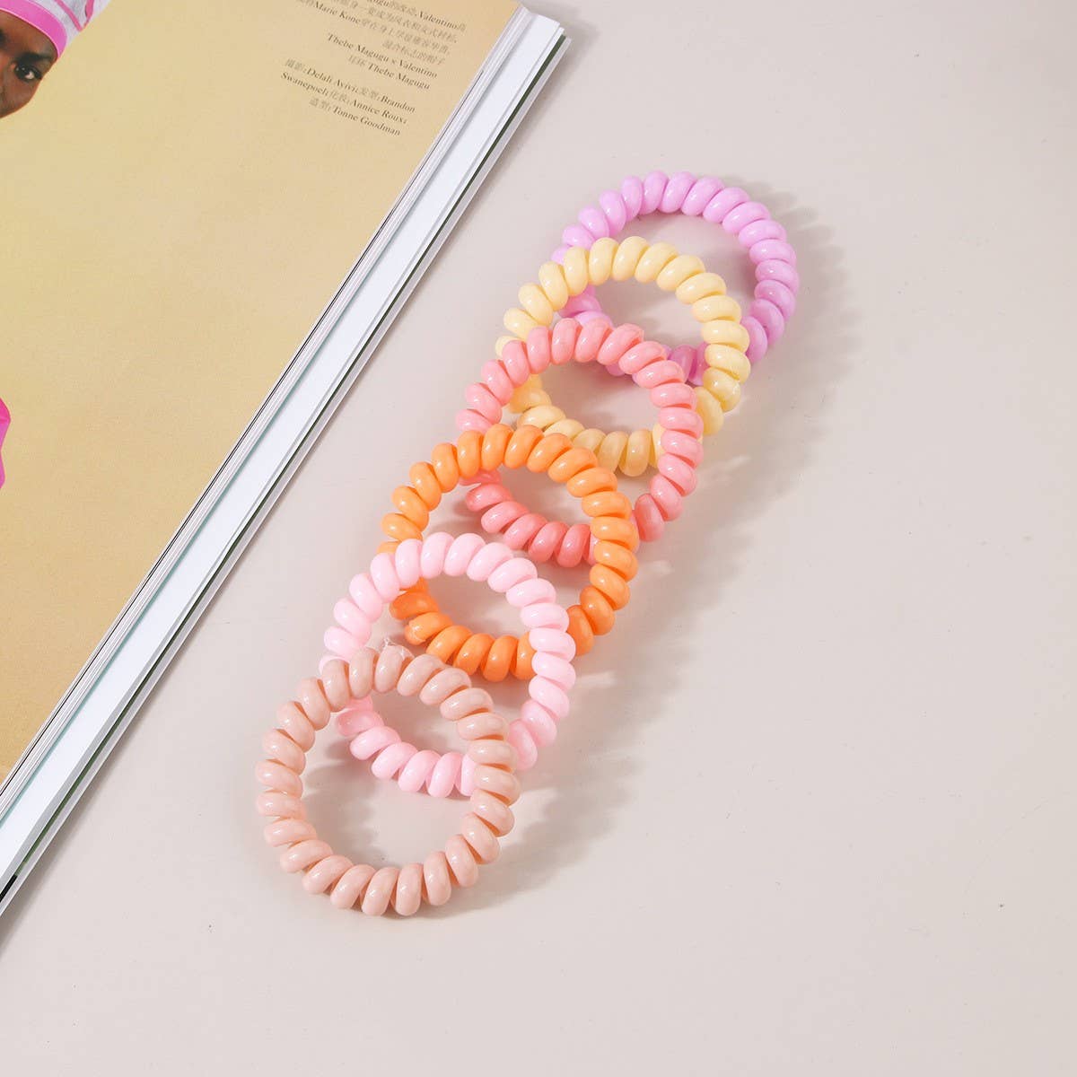 Cwaha1108_Simple Phone Line Hair Tie