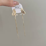 HOLLOW BUTTERFLY TASSEL EARRINGS_CWAJE1287