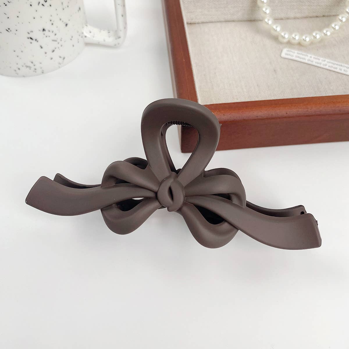 Fashionable Sweet Bow Hair Clip_Cwaha1013