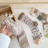 RETRO NEW GARDEN TRANSPARENT SOCKS_CWMS0555