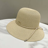 SUMMER ENCRYPTED STRAW SUN PROTECTION HAT_CWAH3509