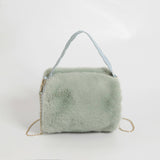 Winter Fashion One-Shoulder Crossbody Plush Bag_Cwab3936