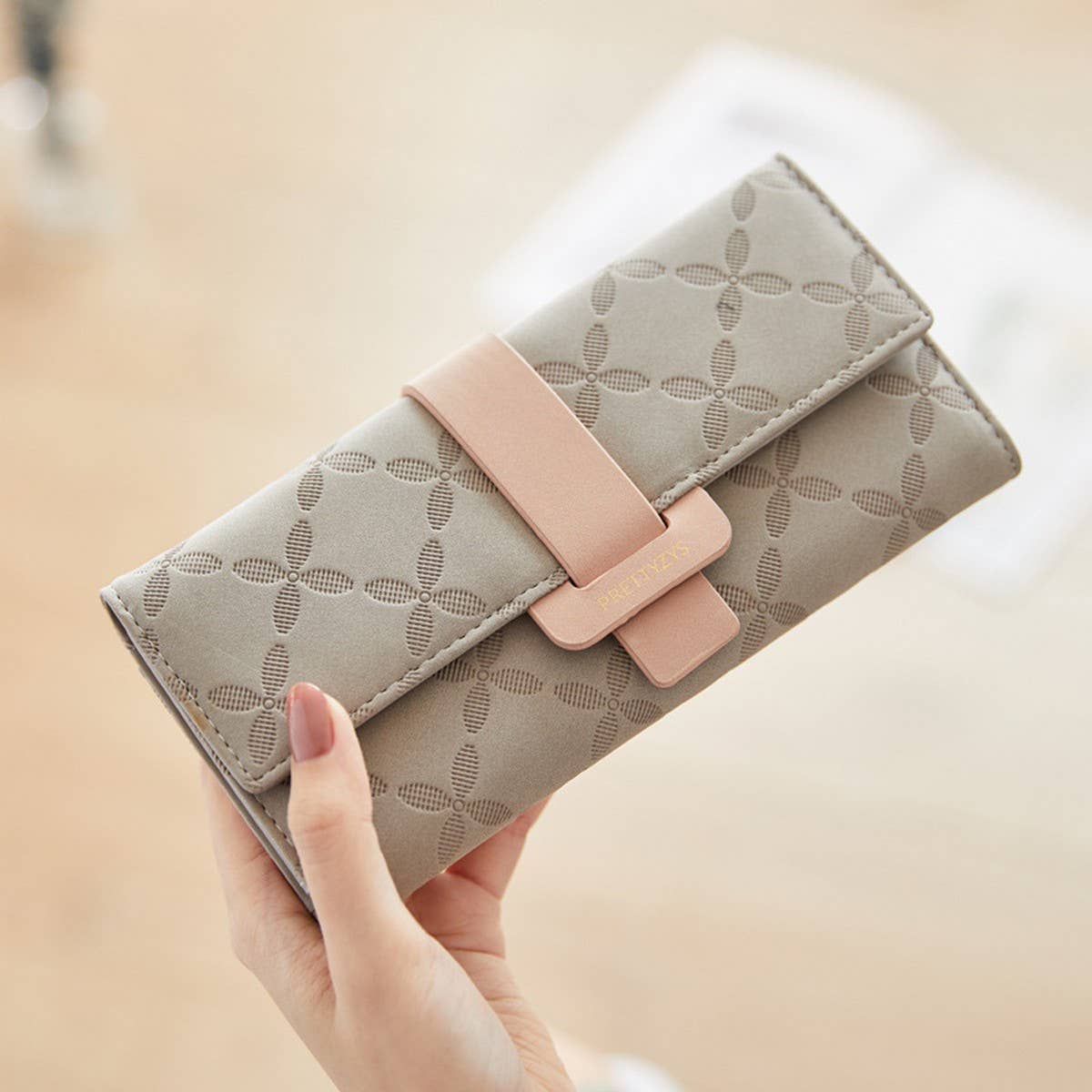 Nenew Long Wallet For Women, Large Capacity_Cwab06274