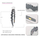 CHECKERBOARD HEADBAND WIDE WAVY HEADBAND_CWAHA4379