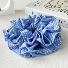 2024 NEW STRIPED LARGE INTESTINE HAIR TIE_CWAHA2436