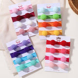 KIDS POM POM ELASTIC NYLON HEADBAND SET_CWAHA6743
