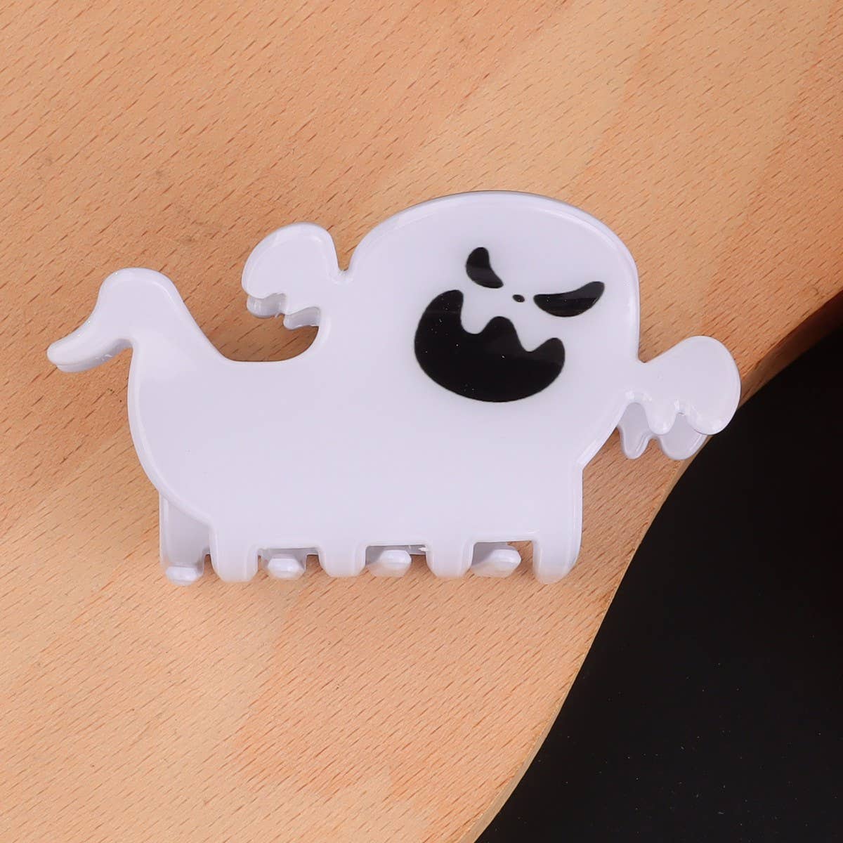 PUMPKINS GHOSTS HAUNTED HOUSE HALLOWEEN HAIR CLAW CLIPS